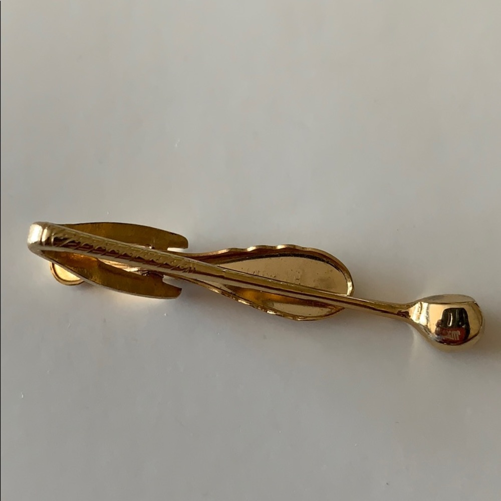 Vintage Gold Plated Hickok Tie Clip